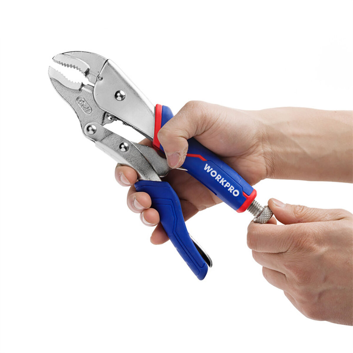 Alicates de presión Workpro pro cr-m 250 mm 10"