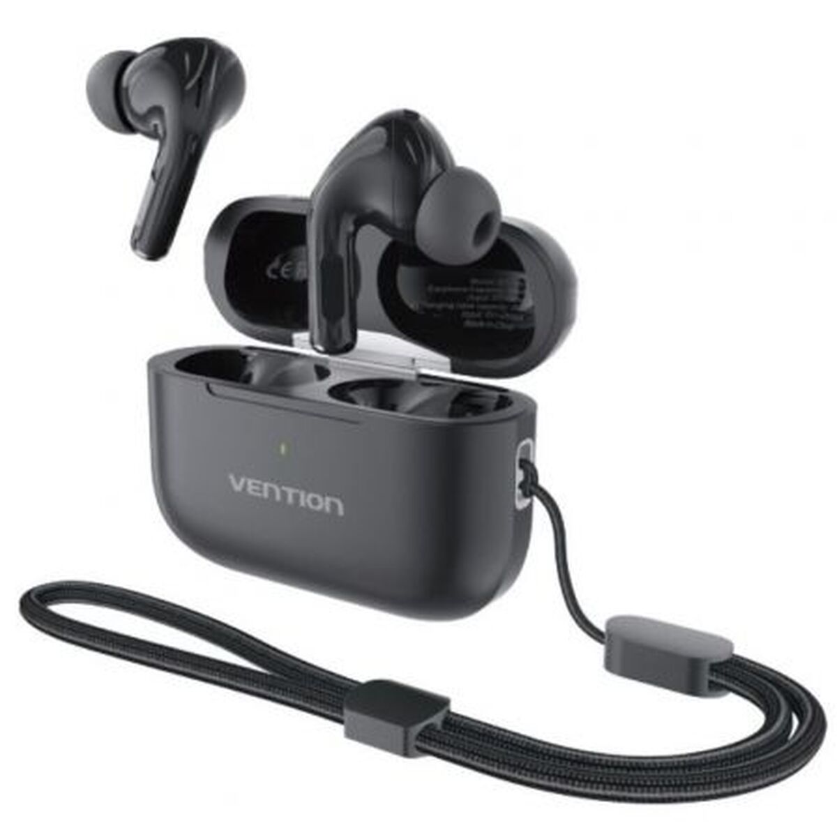 Auriculares Vention Echo Lite E11 Negro