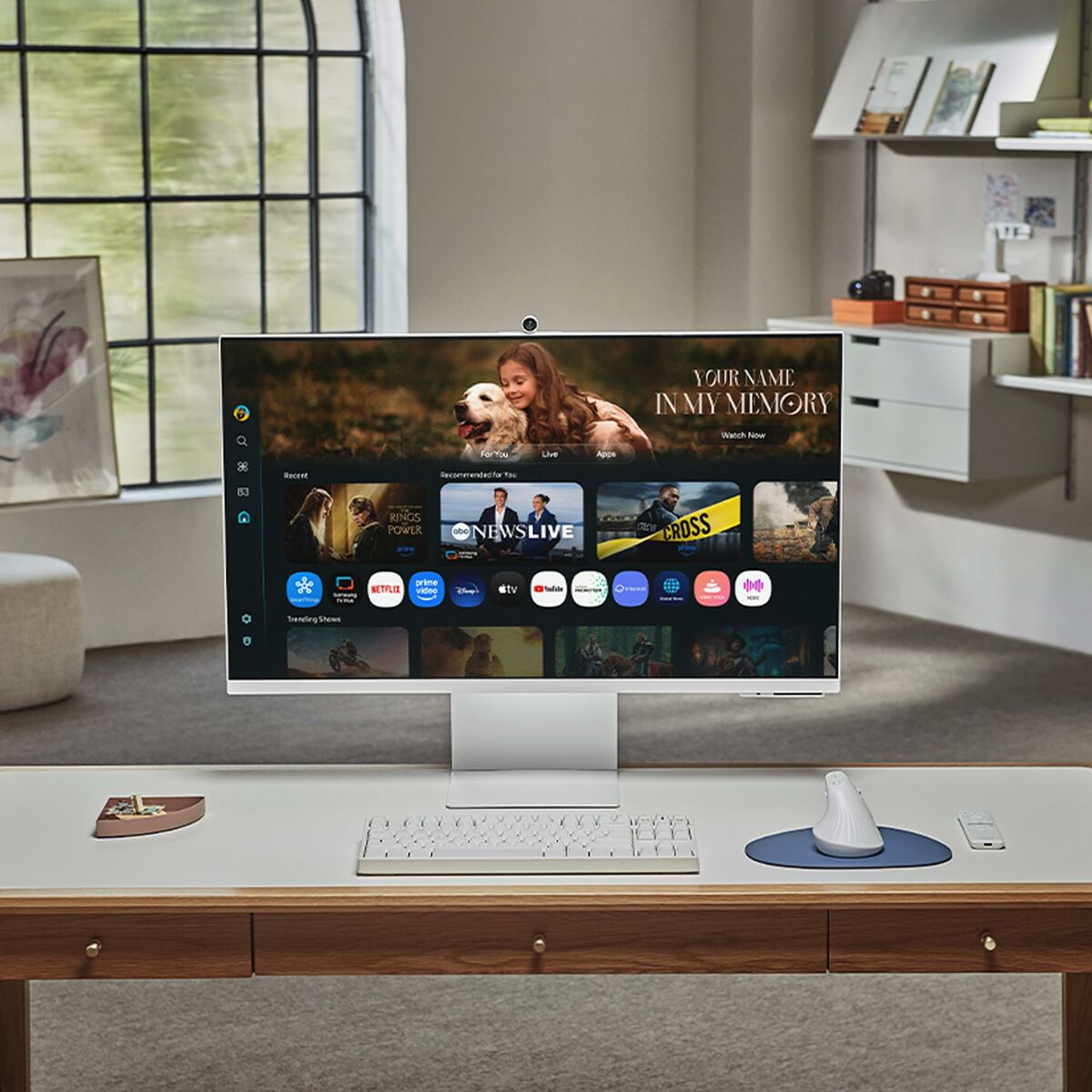 Monitor Gaming Samsung M8 M80F S32FM801UU 4K Ultra HD 32"