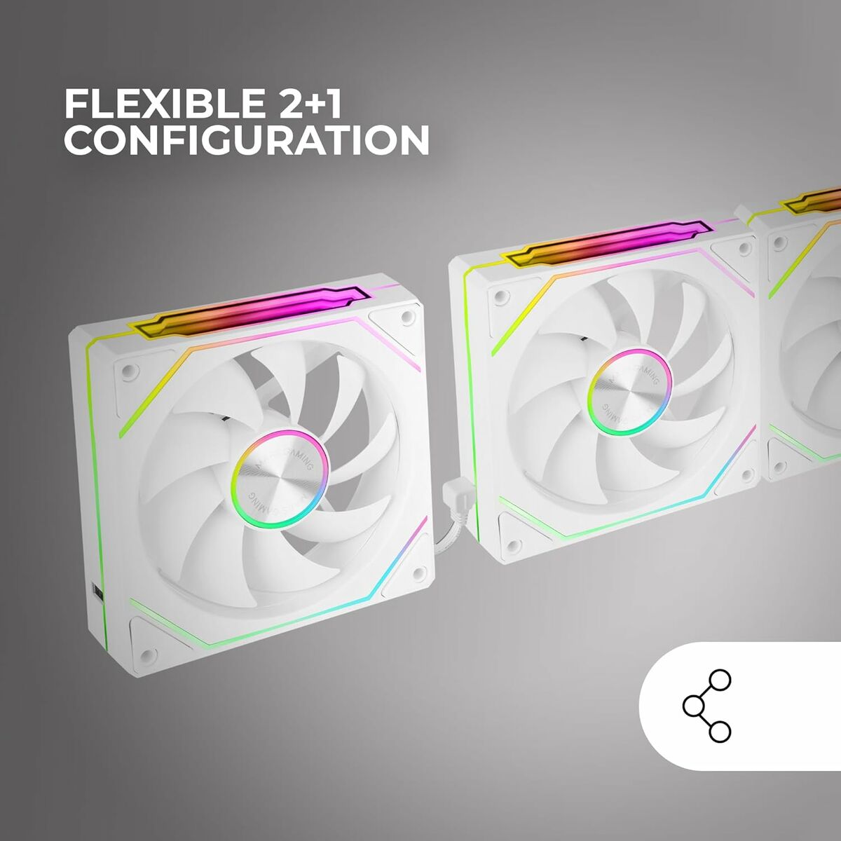 Ventilador de CPU Mars Gaming MF-LINKFINITYKIT2