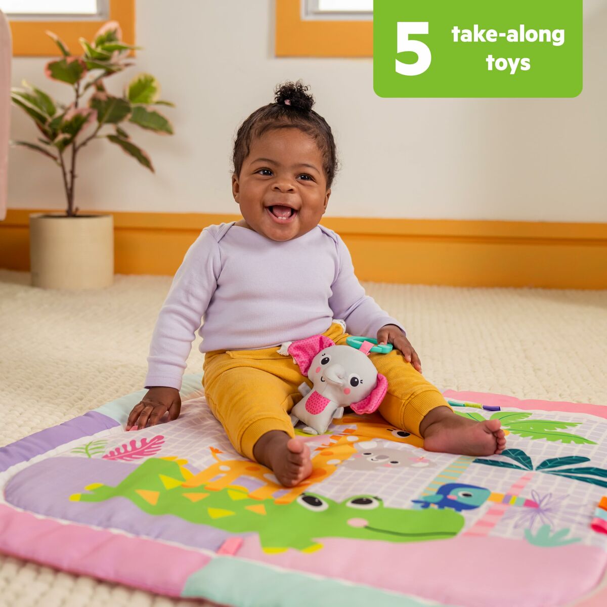 Alfombra de juego Bright Starts Jungle