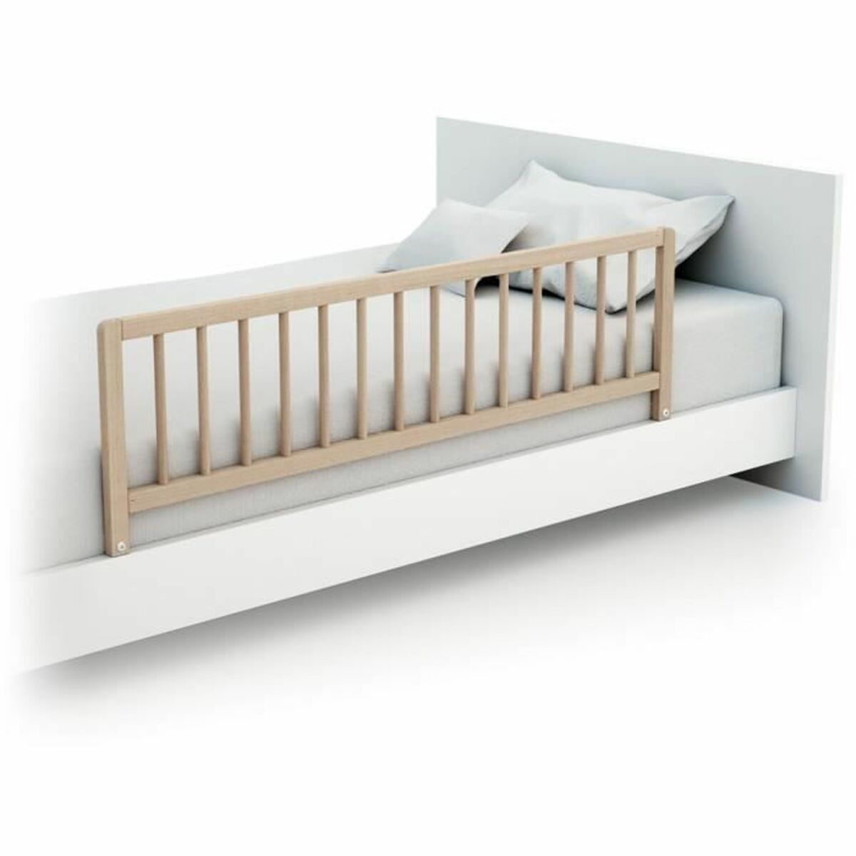 Barandilla de cama 117 x 34,5 x 31 cm Madera Marrón