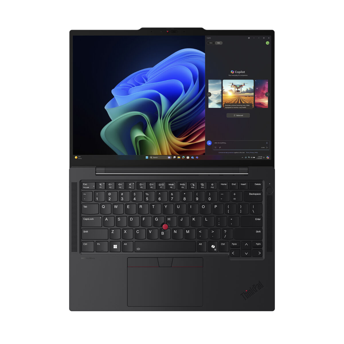 Laptop Lenovo ThinkPad T14s Gen 6 14" Intel Core Ultra 7 258V 32 GB RAM 1 TB SSD Qwerty Español