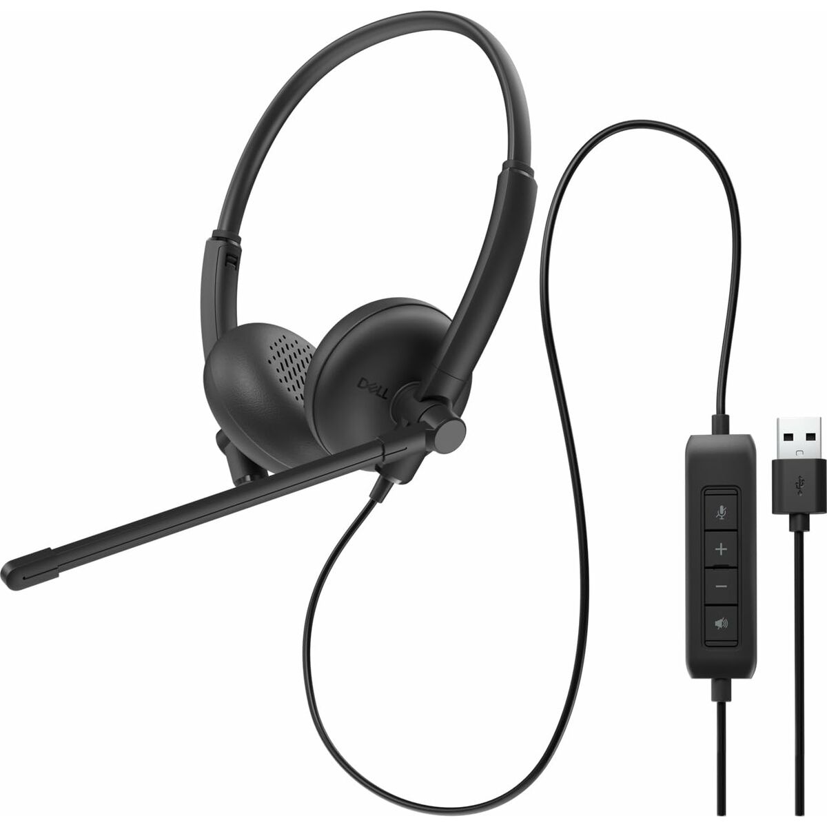Auriculares con Micrófono Dell WH125-DWW Negro