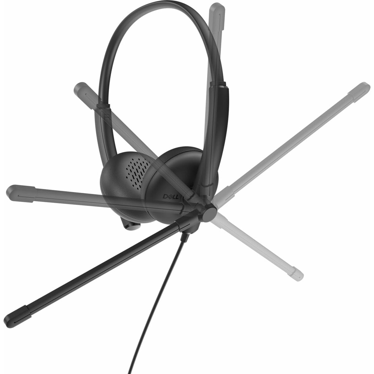 Auriculares con Micrófono Dell WH125-DWW Negro