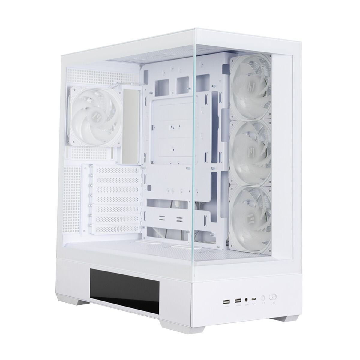 Caja Semitorre ATX Zalman P40 DS WHITE Blanco
