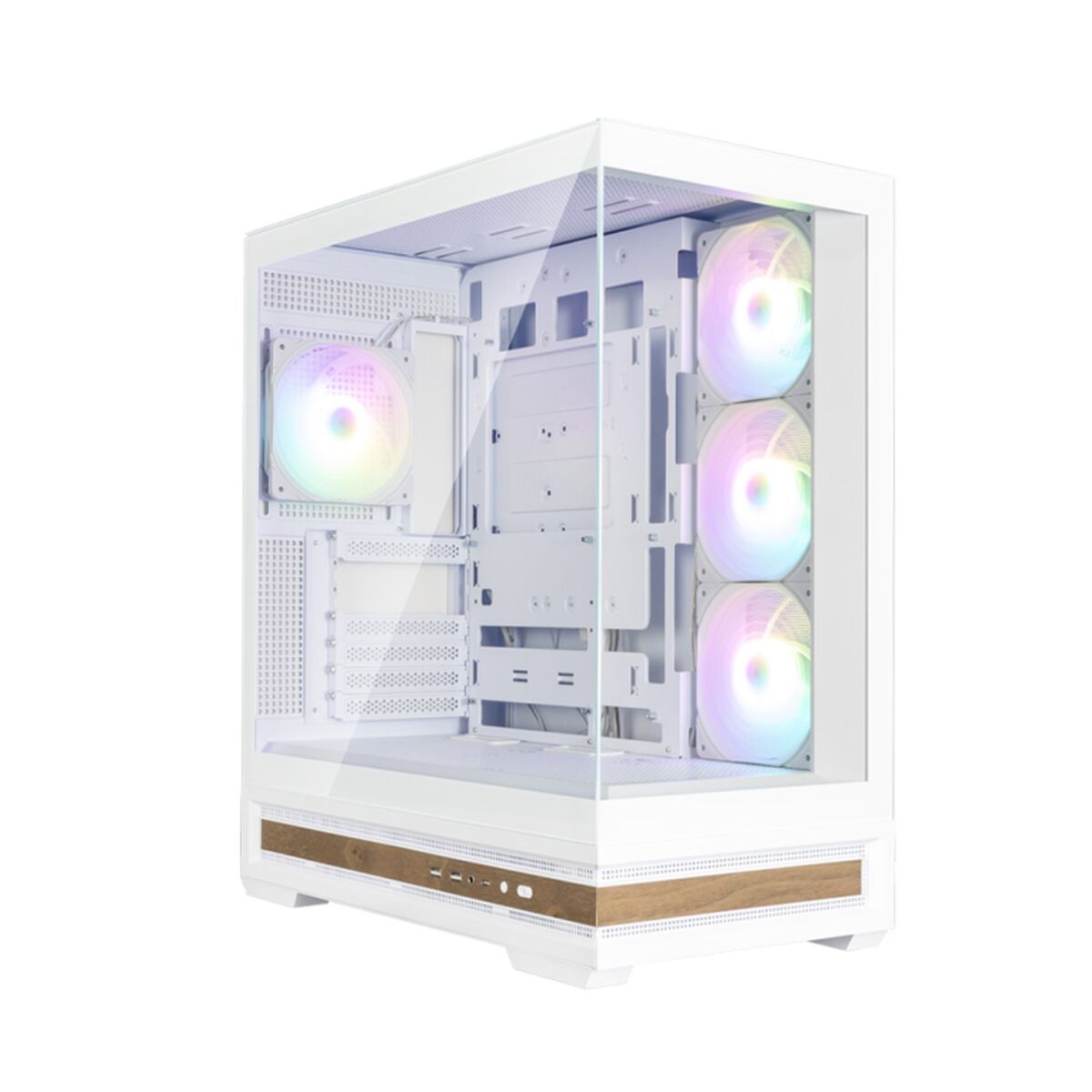 Caja Semitorre ATX Zalman P40 NAMU WHITE Blanco
