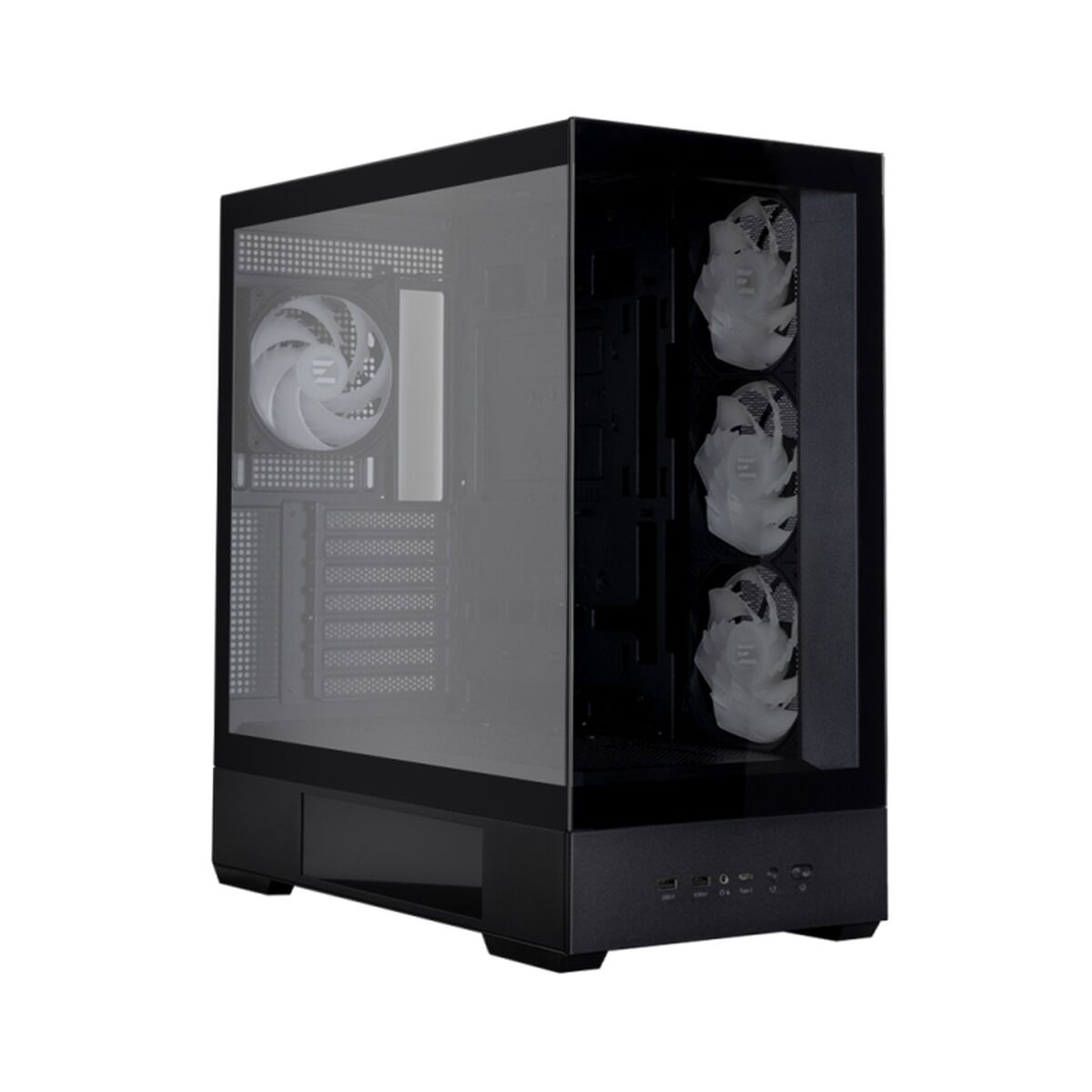 Caja Semitorre ATX Zalman P40 DS BLACK Negro