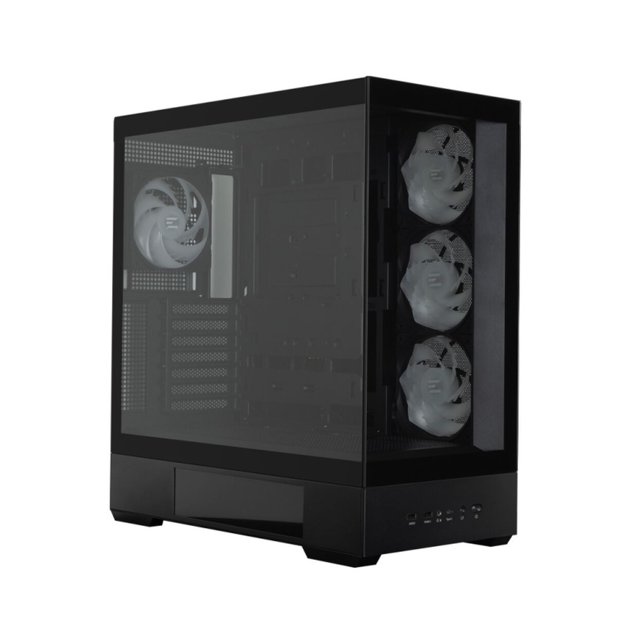Caja Semitorre ATX Zalman P40 DS BLACK Negro