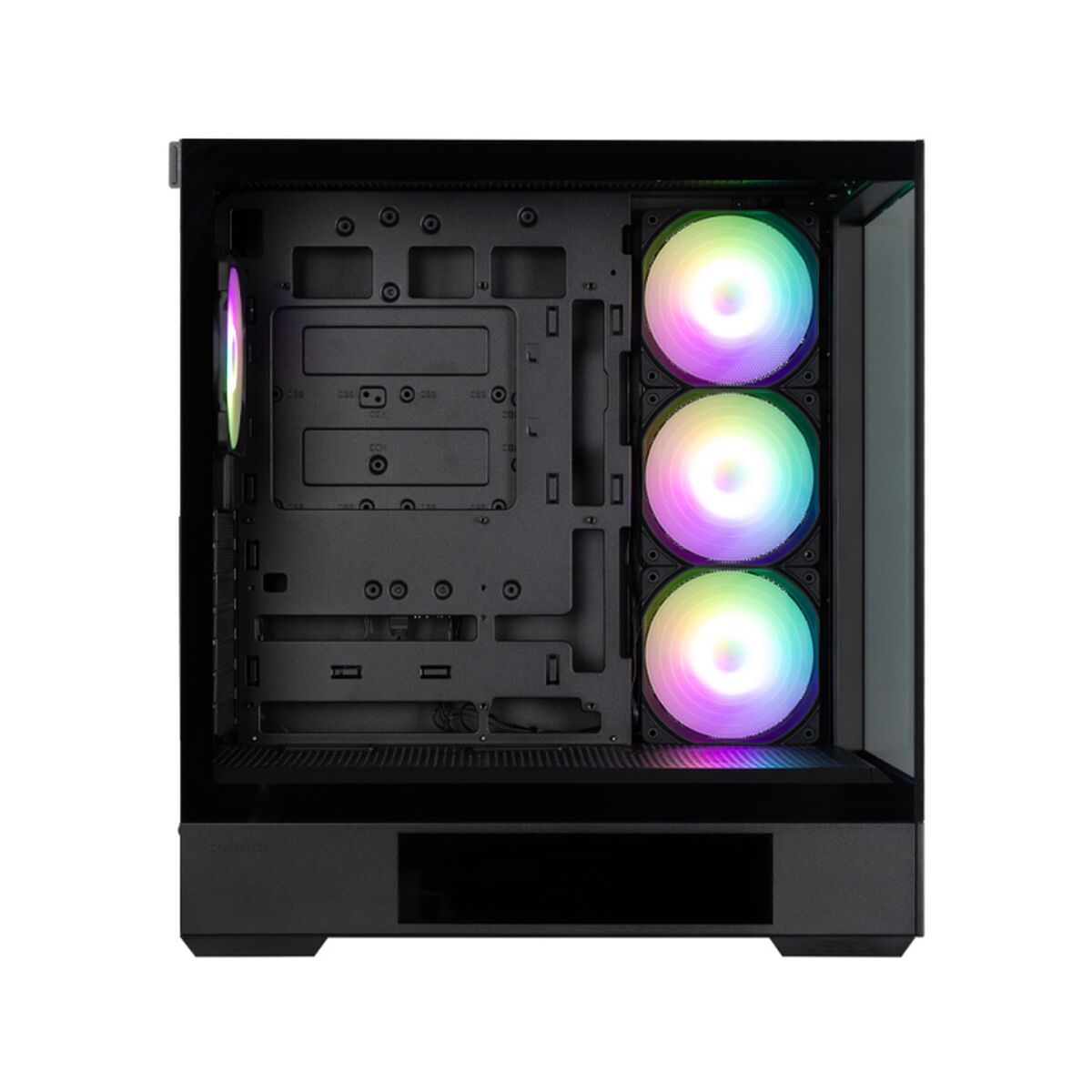 Caja Semitorre ATX Zalman P40 DS BLACK Negro