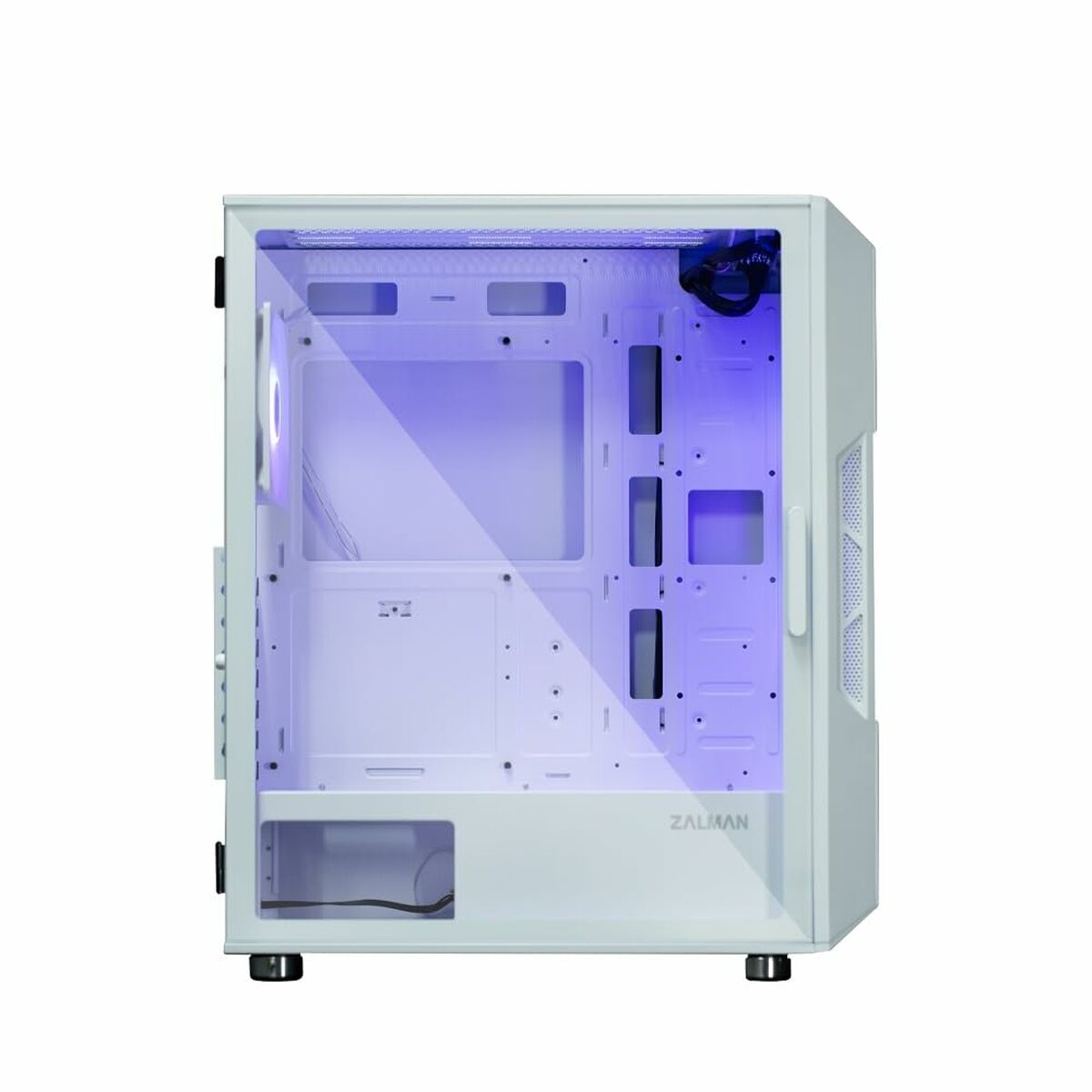 Caja Semitorre ATX Zalman I3 NEO ARGB WHITE Blanco