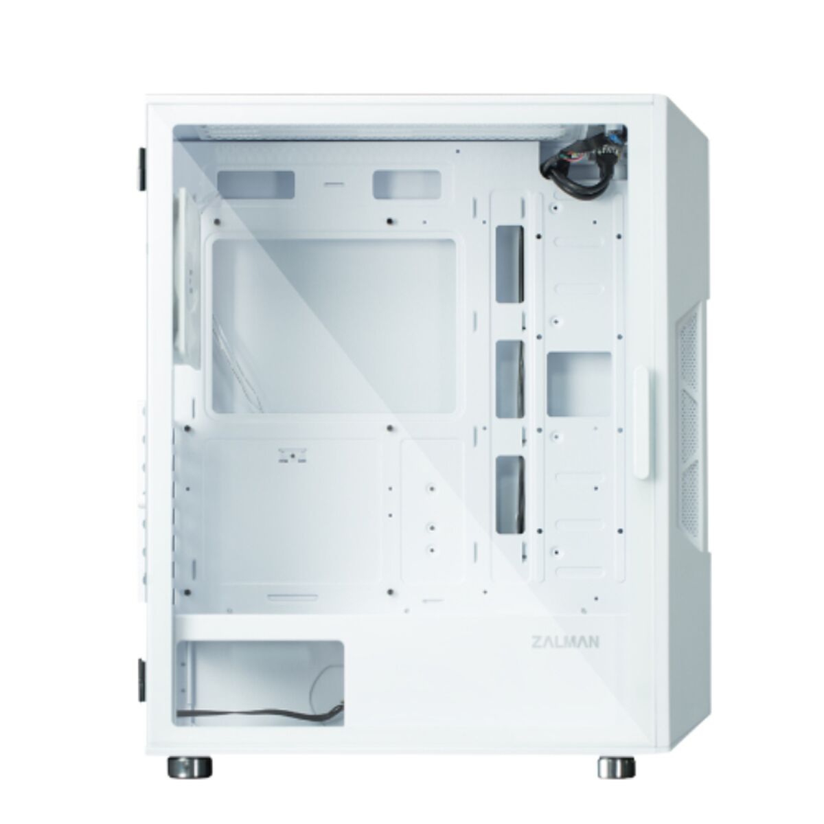Caja Semitorre ATX Zalman I3 NEO ARGB WHITE Blanco
