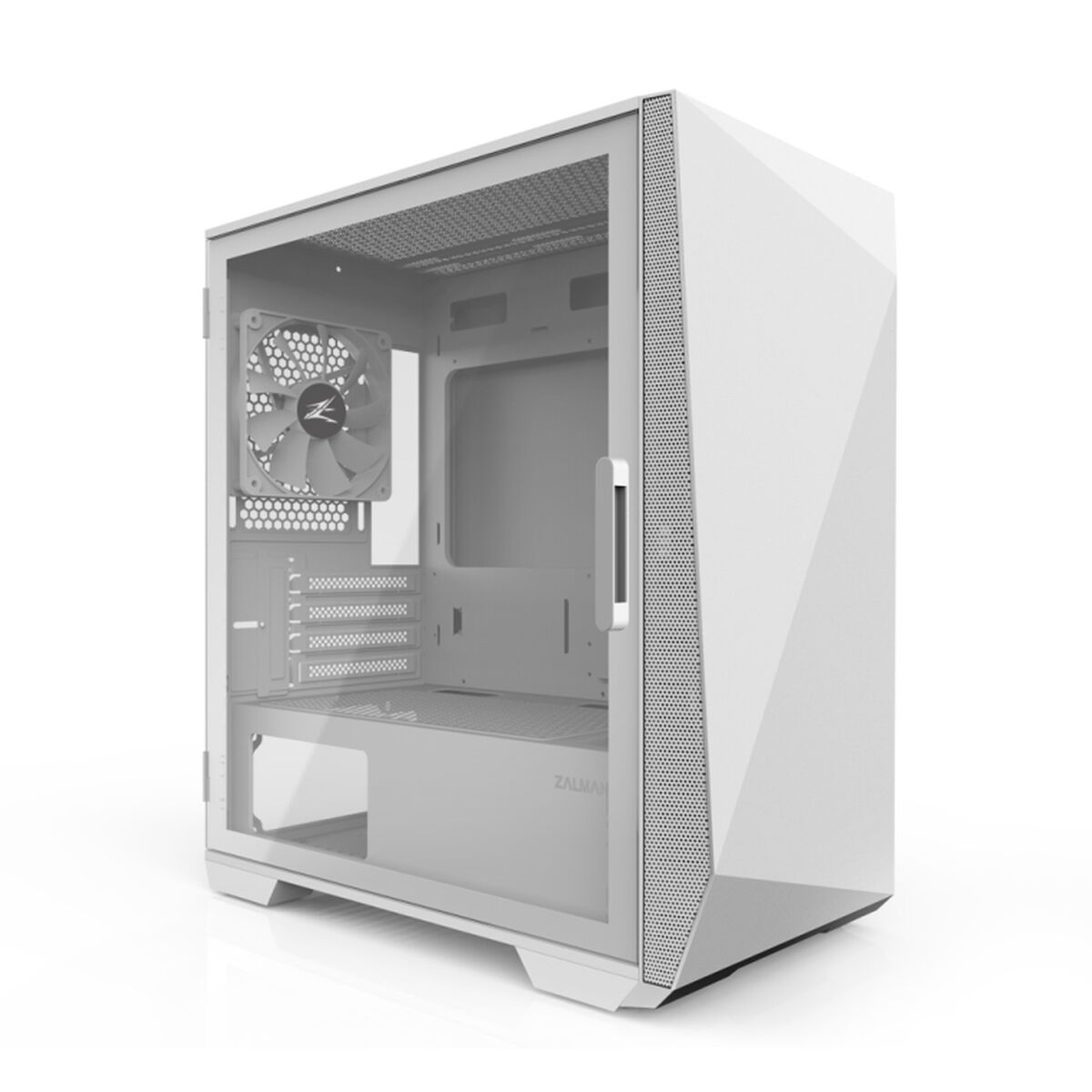 Caja Semitorre ATX Zalman Z1 Iceberg White Blanco