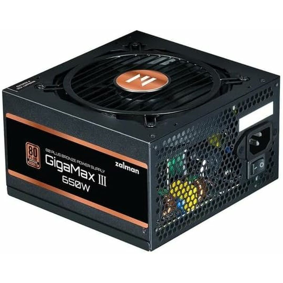 Fuente de Alimentación Zalman GigaMax III ATX 650 W 110 W 80 Plus Bronze