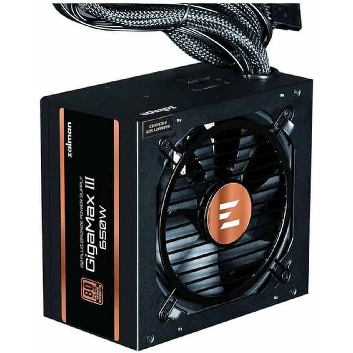 Fuente de Alimentación Zalman GigaMax III ATX 650 W 110 W 80 Plus Bronze