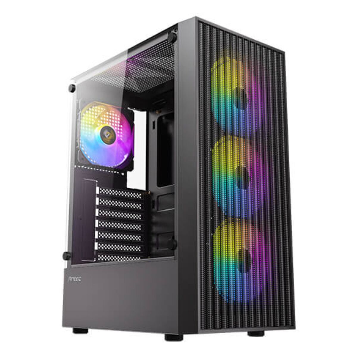 Caja Semitorre ATX Antec AX27 RGB Negro