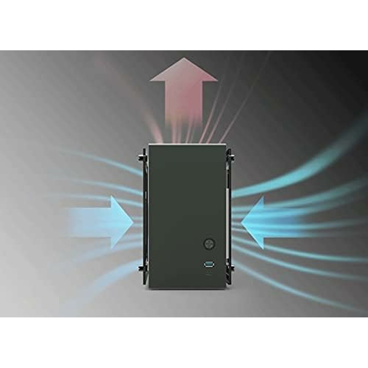 Caja Semitorre ATX Zalman M2 Mini Gris