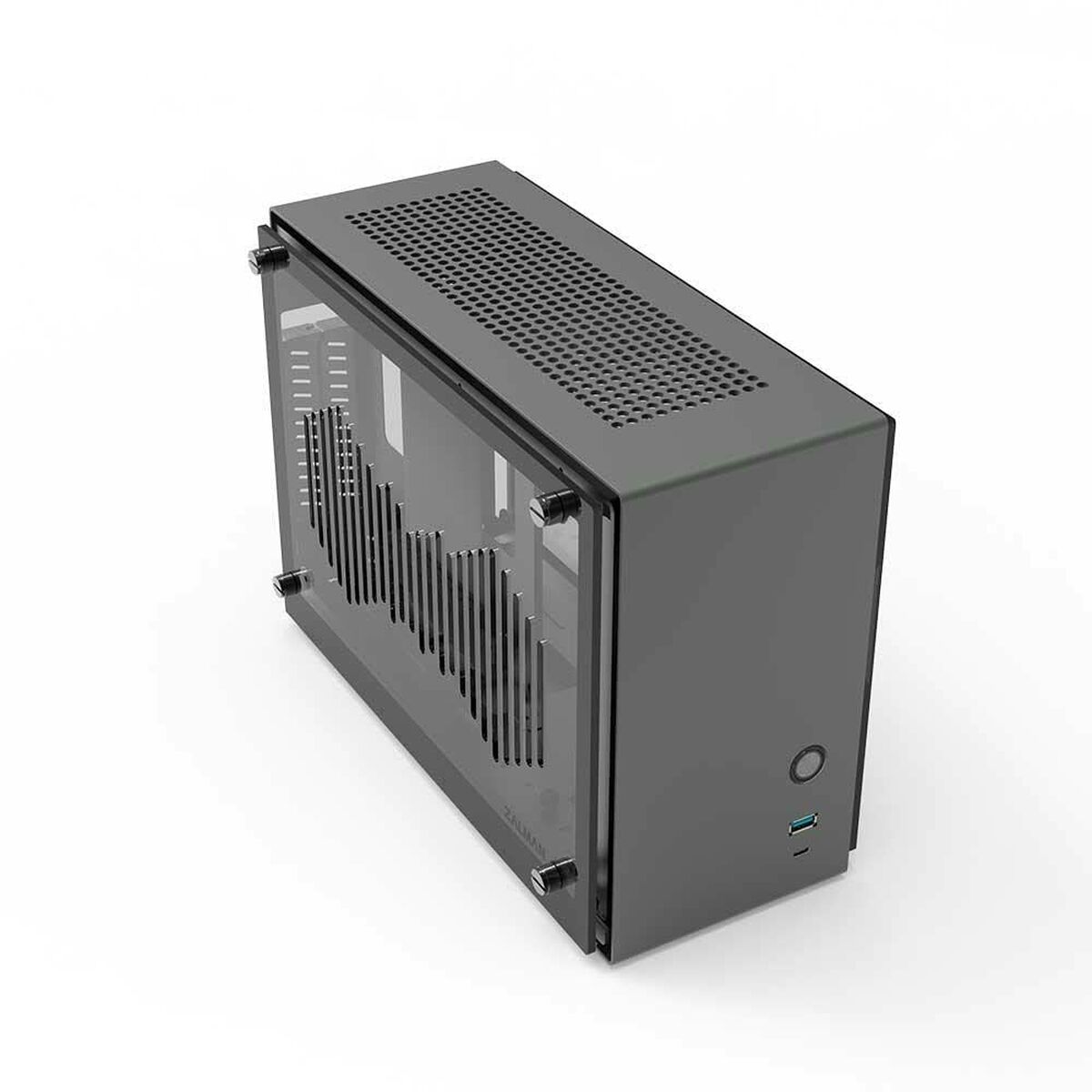 Caja Semitorre ATX Zalman M2 Mini Gris