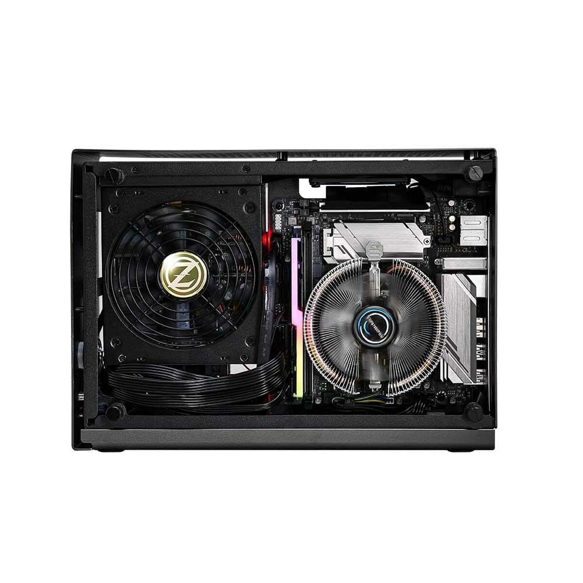 Caja Semitorre ATX Zalman M2 Mini Gris