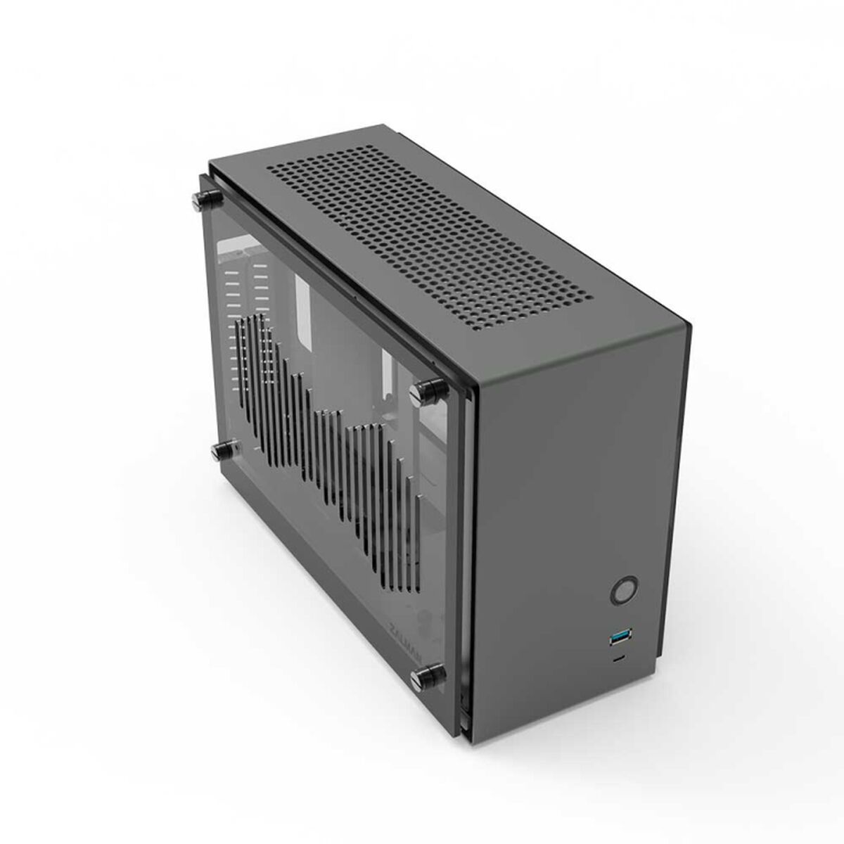 Caja Semitorre ATX Zalman M2 Mini Gris