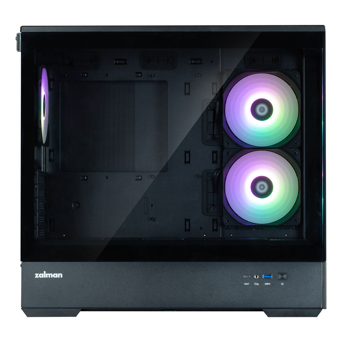 Caja Semitorre ATX Zalman P30 V2 Negro