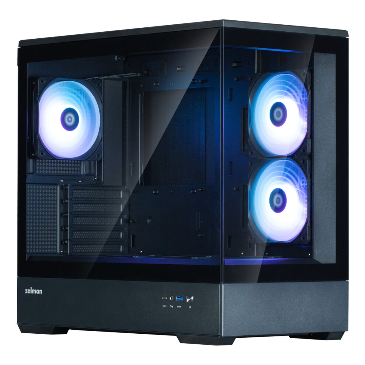 Caja Semitorre ATX Zalman P30 V2 Negro