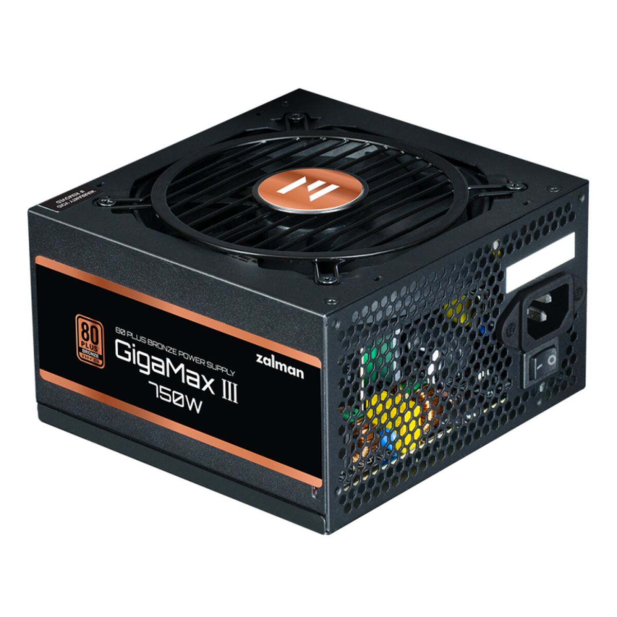 Fuente de Alimentación Zalman GigaMax III ATX 750 W 80 Plus Bronze
