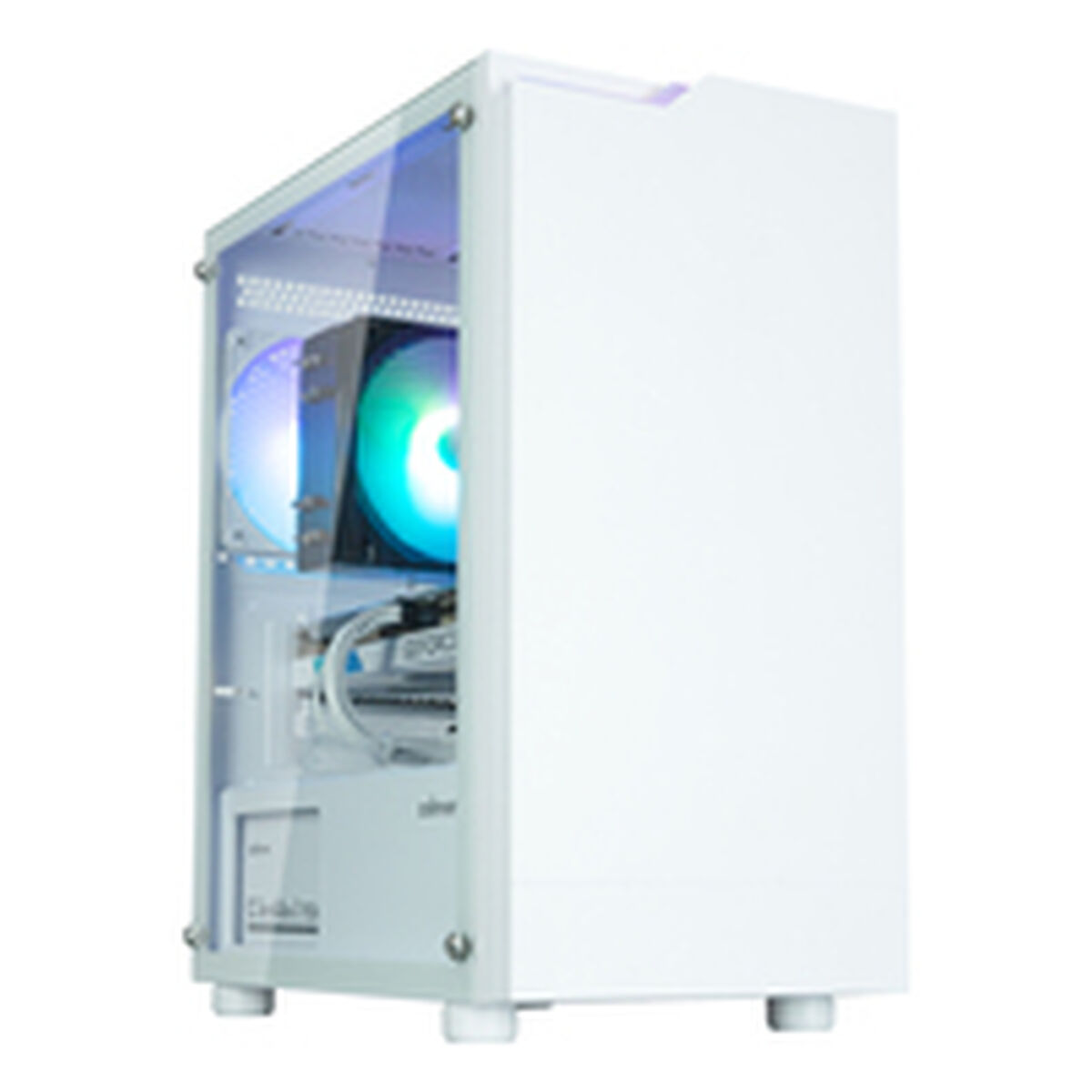 Caja Semitorre ATX Zalman T4 PLUS Blanco