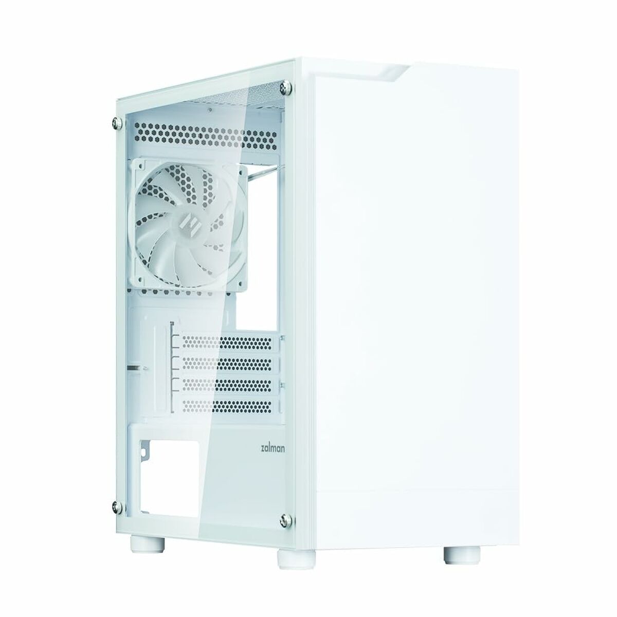 Caja Semitorre ATX Zalman T4 PLUS Blanco