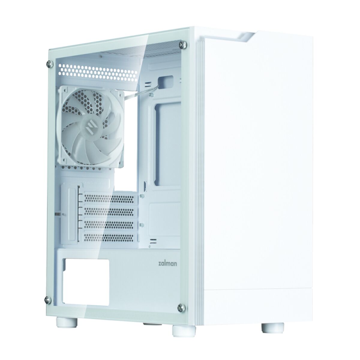 Caja Semitorre ATX Zalman T4 PLUS Blanco