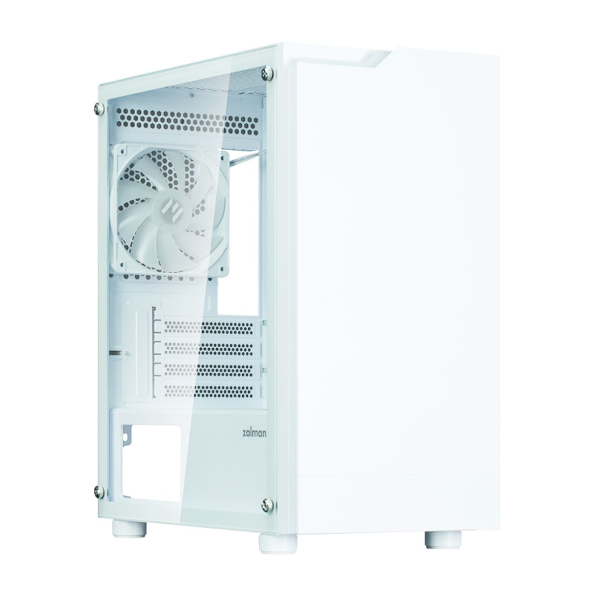 Caja Semitorre ATX Zalman T4 PLUS Blanco