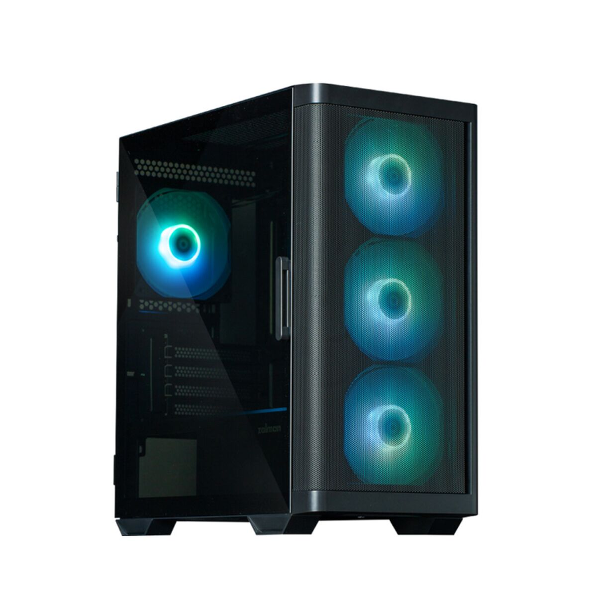 Caja Semitorre ATX Zalman M4 Black Mini Tower Negro