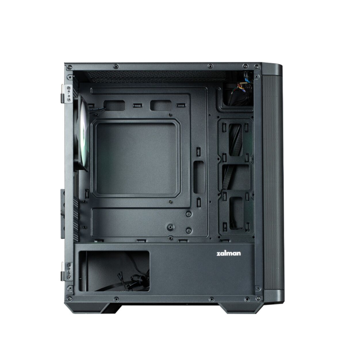 Caja Semitorre ATX Zalman M4 Black Mini Tower Negro