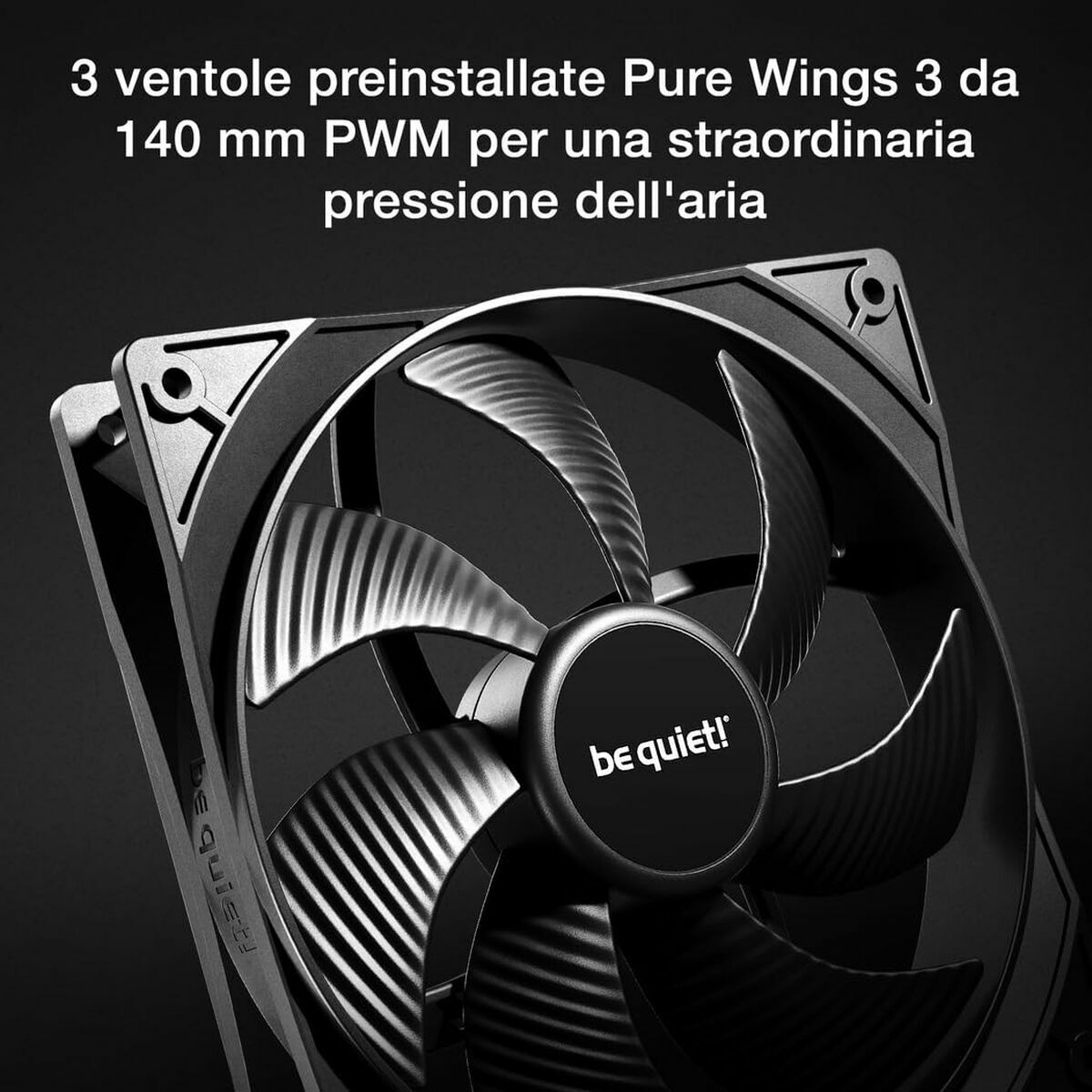 Caja Semitorre ATX Be Quiet! Pure Base 501 DX Negro