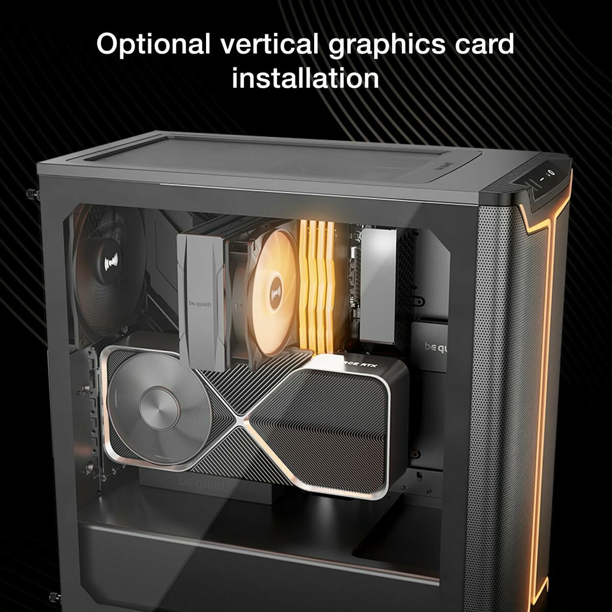 Caja Semitorre ATX Be Quiet! Pure Base 501 DX Negro