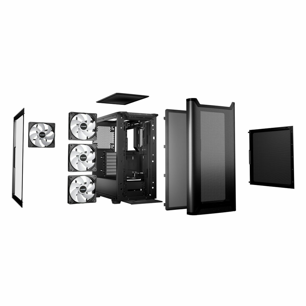 Caja Semitorre ATX Be Quiet! Pure Base 501 DX Negro