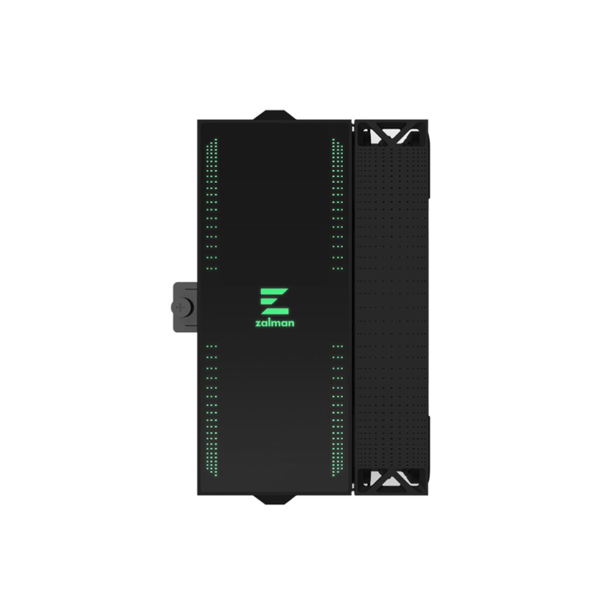 Ventilador de Caja Zalman CNPS13X BLACK Ø 12 cm