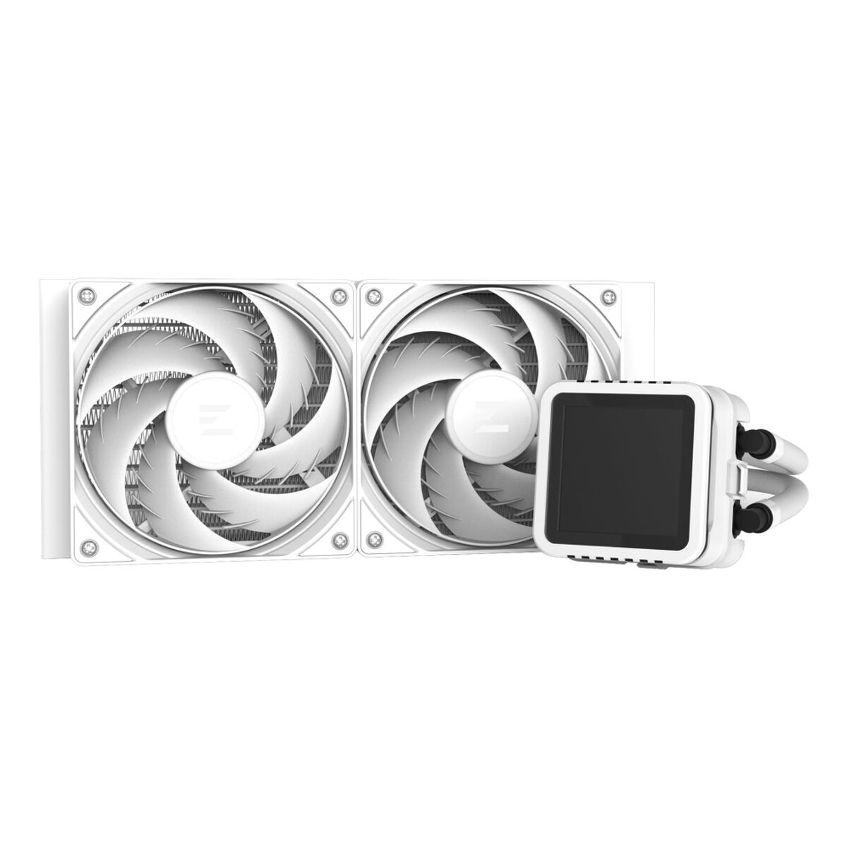 Ventilador de Caja Zalman ALPHA2 DS A24 WHITE Ø 12 cm (1 unidad)