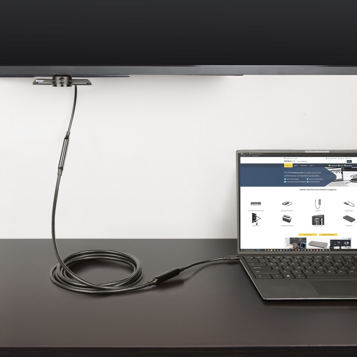 Cable USB Startech UCC-3M-10G-USB-CABLE Negro 3 m