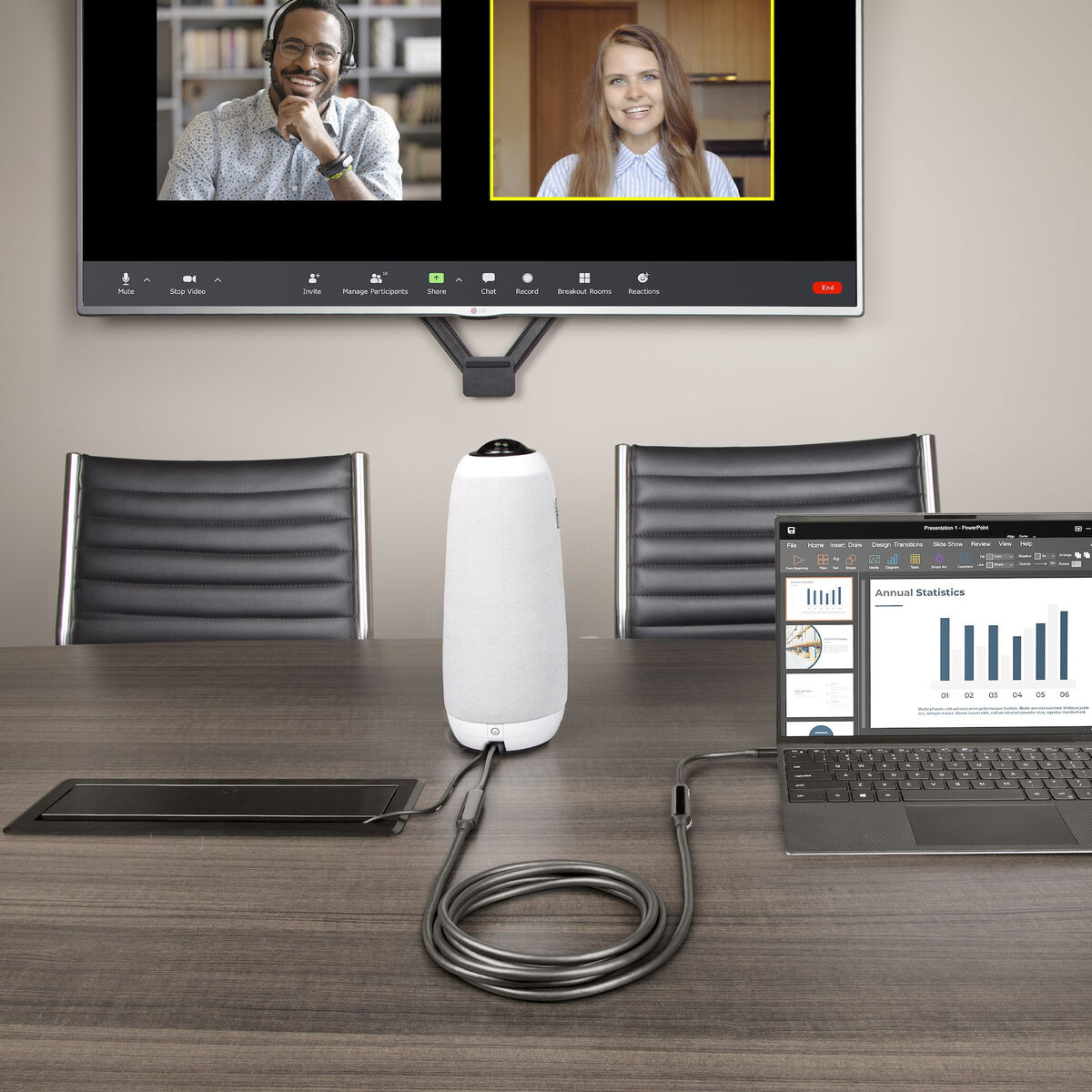 Cable USB Startech UCC-3M-10G-USB-CABLE Negro 3 m