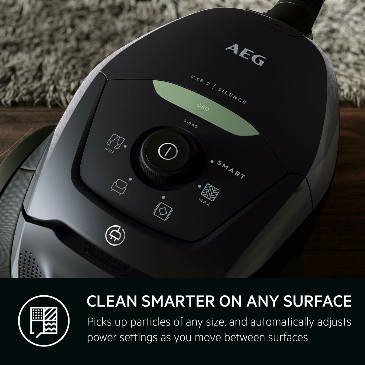 Aspiradora AEG VX82-1-ÖKO Negro 600 W