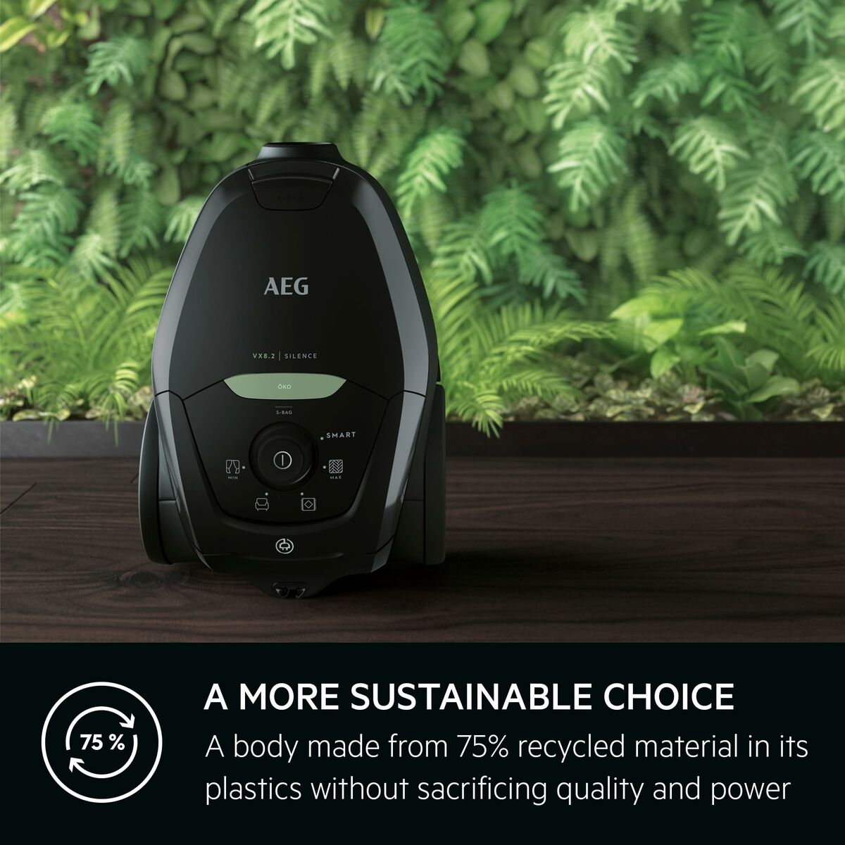 Aspiradora AEG VX82-1-ÖKO Negro 600 W