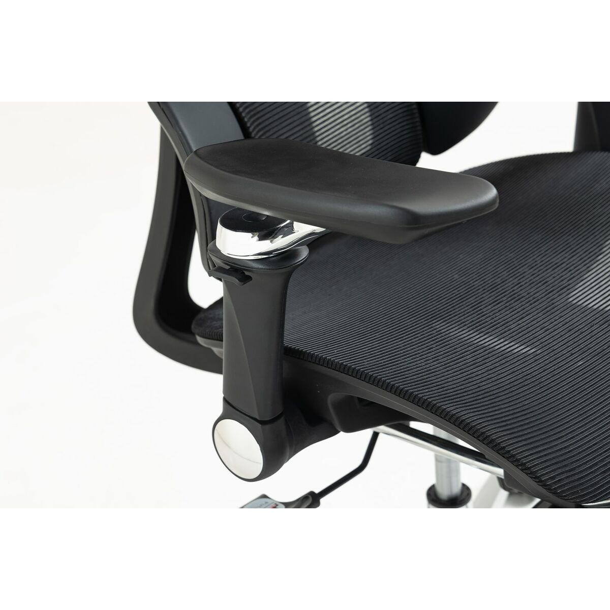 Silla de Oficina Activejet YK848 BK Negro Plateado 1 Pieza