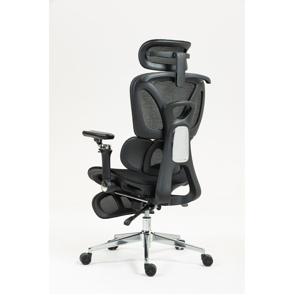 Silla de Oficina Activejet YK848 BK Negro Plateado 1 Pieza