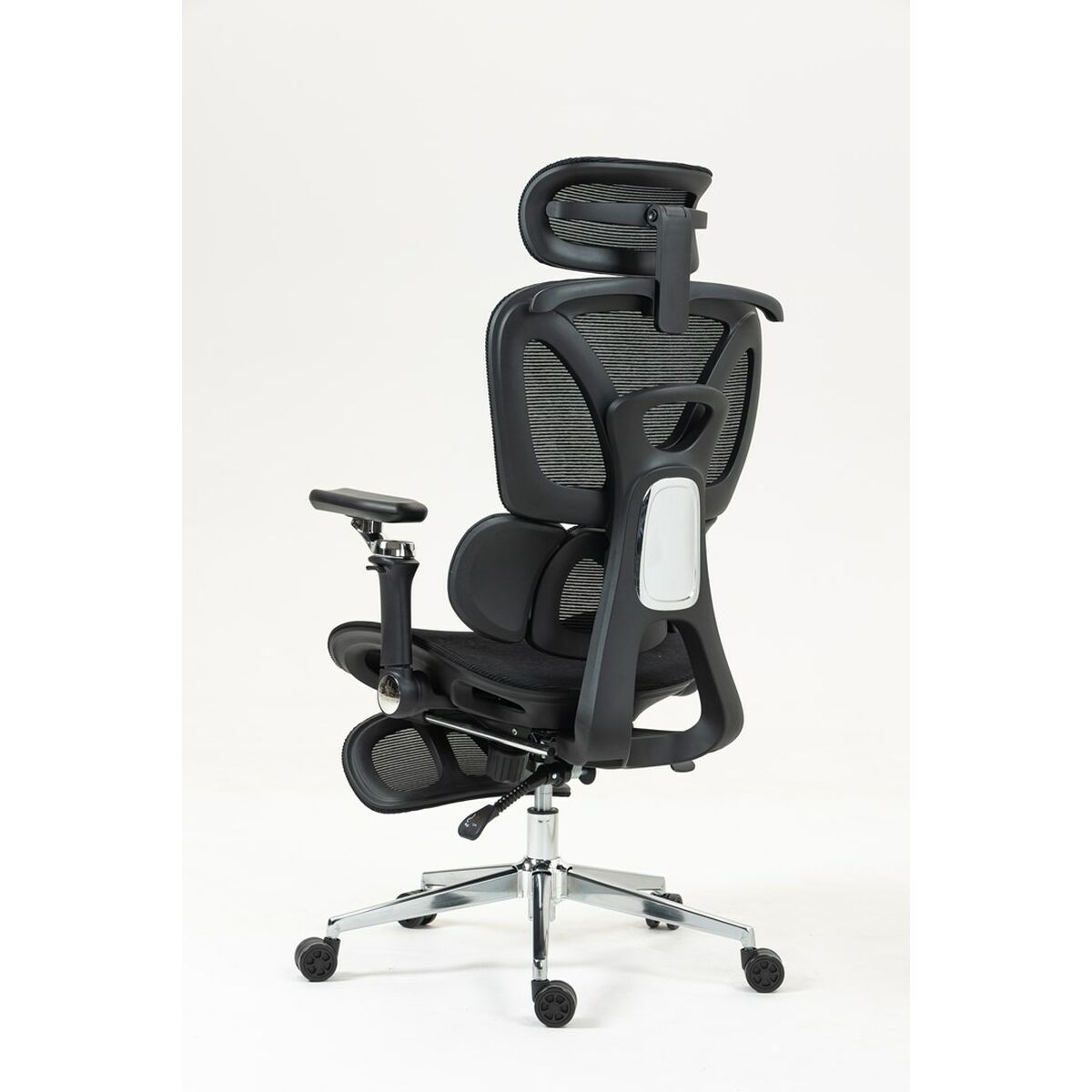 Silla de Oficina Activejet YK848 BK Negro Plateado 1 Pieza
