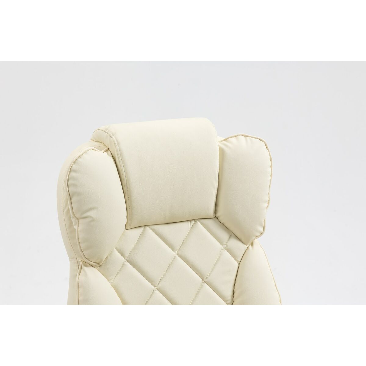 Silla de Oficina Activejet YK7416 BE Negro Beige Plateado