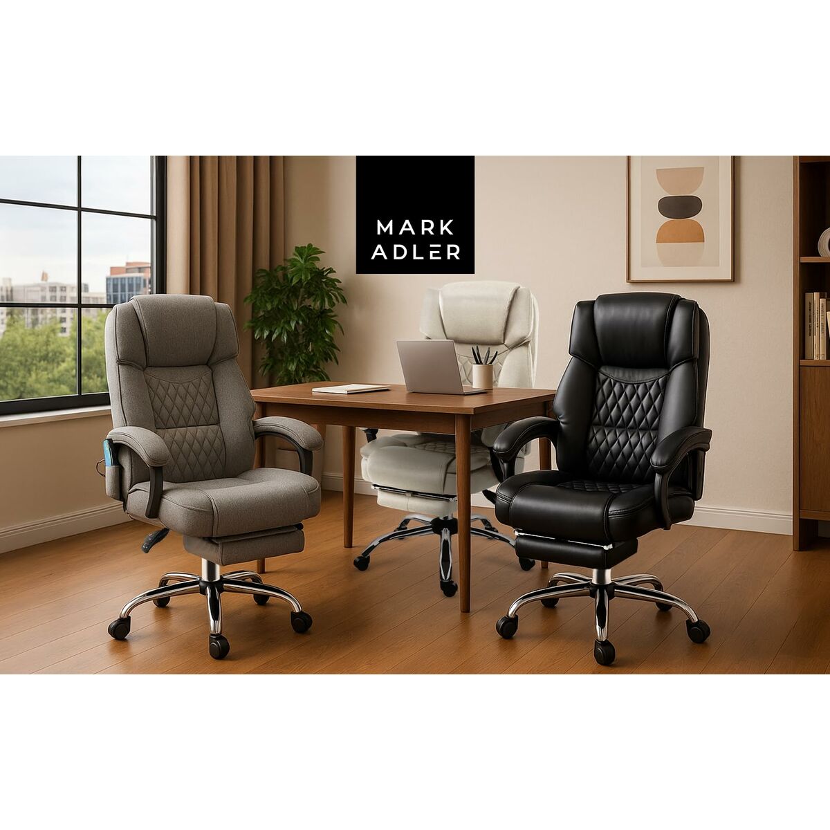Silla de Oficina Mark Adler MA-BOSS 6.0 GREY Gris