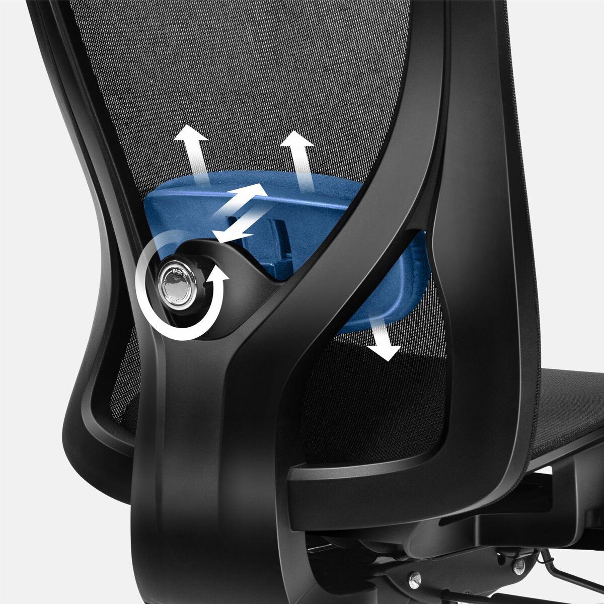 Silla de Oficina Mark Adler MA-EXPERT 5.3 BLACK MESH Negro