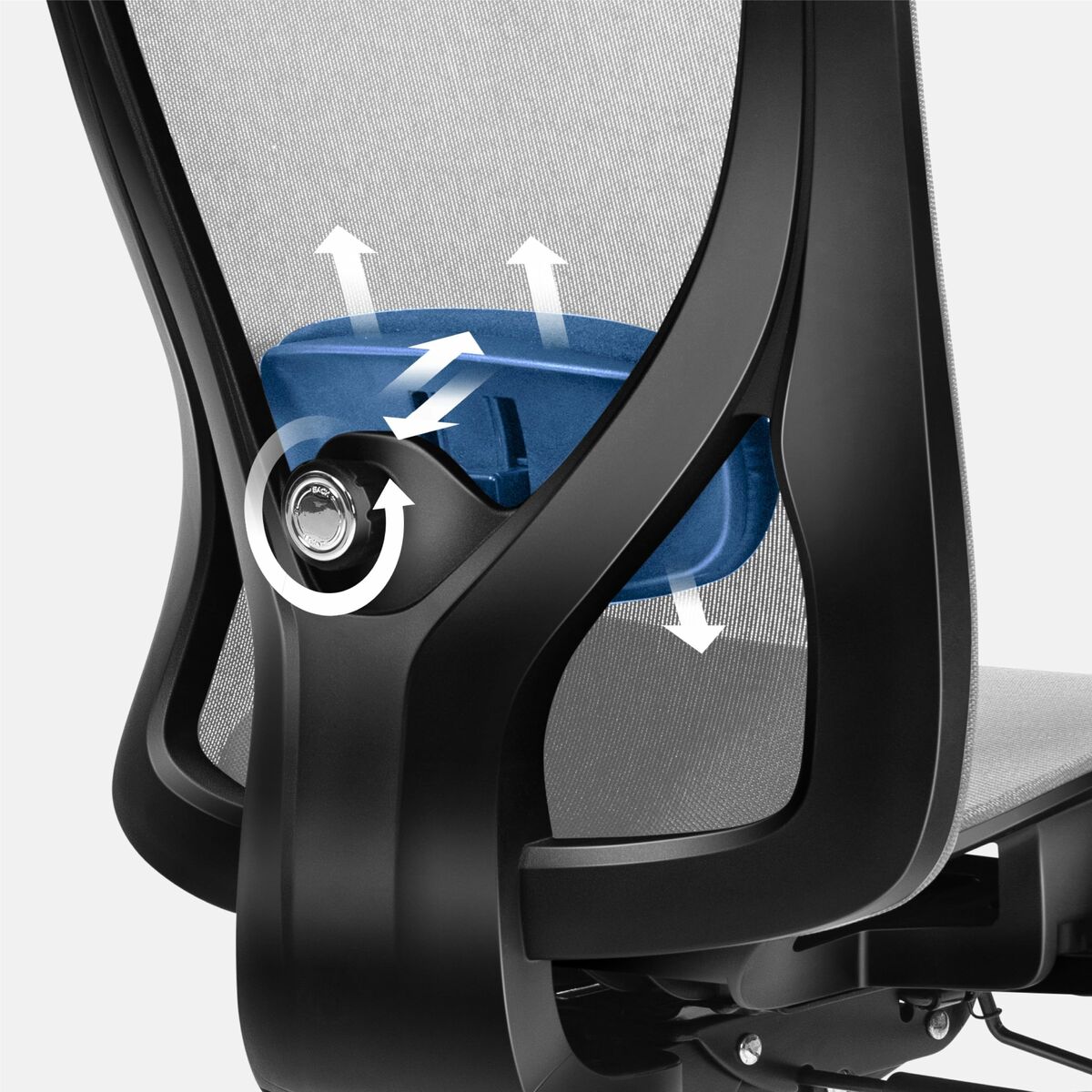 Silla de Oficina Mark Adler MA-EXPERT 5.3 GREY MESH Gris