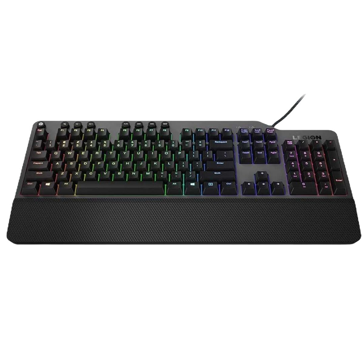 Teclado Lenovo Legion K500 Negro Gris Multicolor QWERTZ
